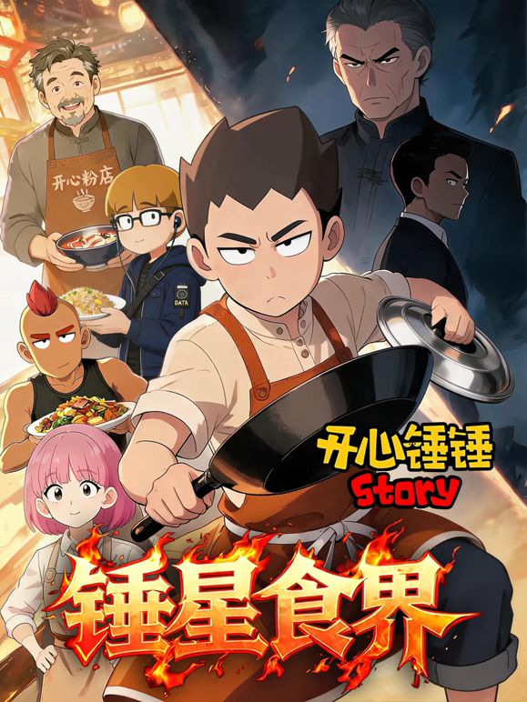 开心锤锤Story：锤星食界海报-免费剧场