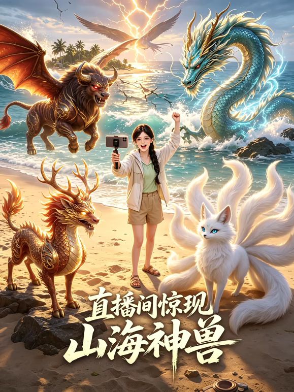 直播间惊现山海神兽封面-免费剧场